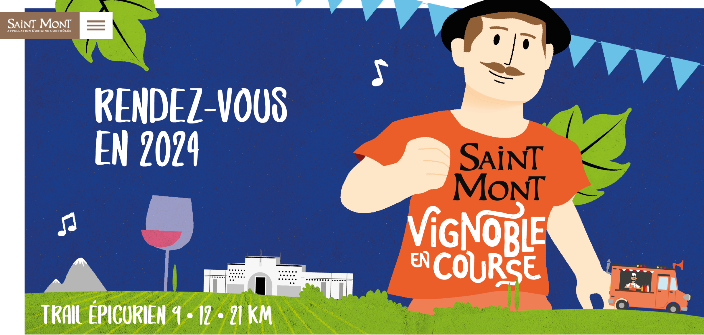 saint mont vignoble en course 2024