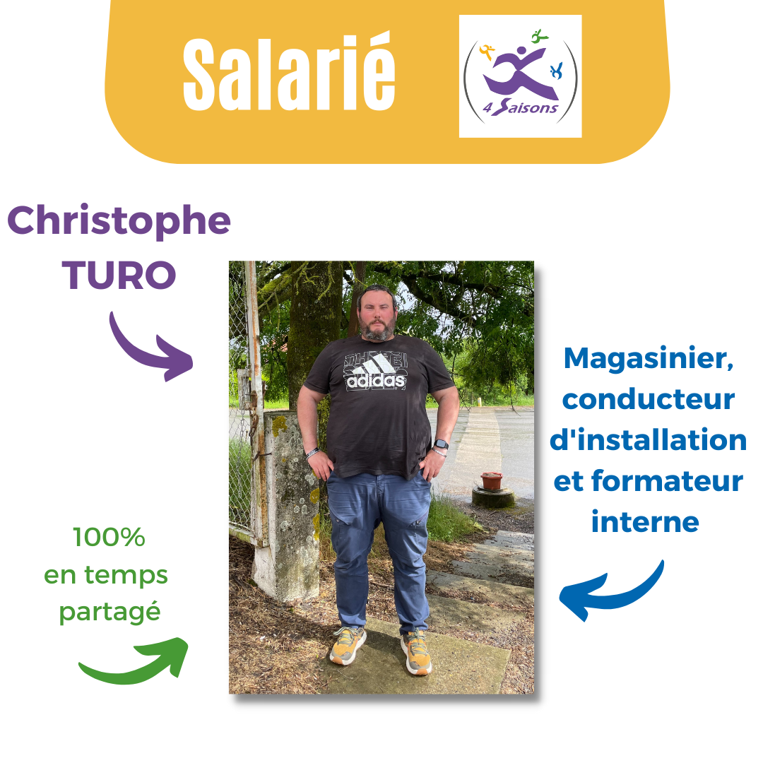 Focus salarié : Christophe TURO