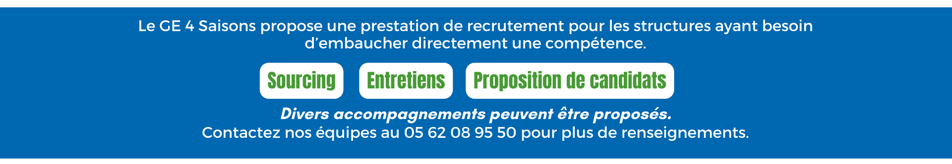 prestation de recrutement